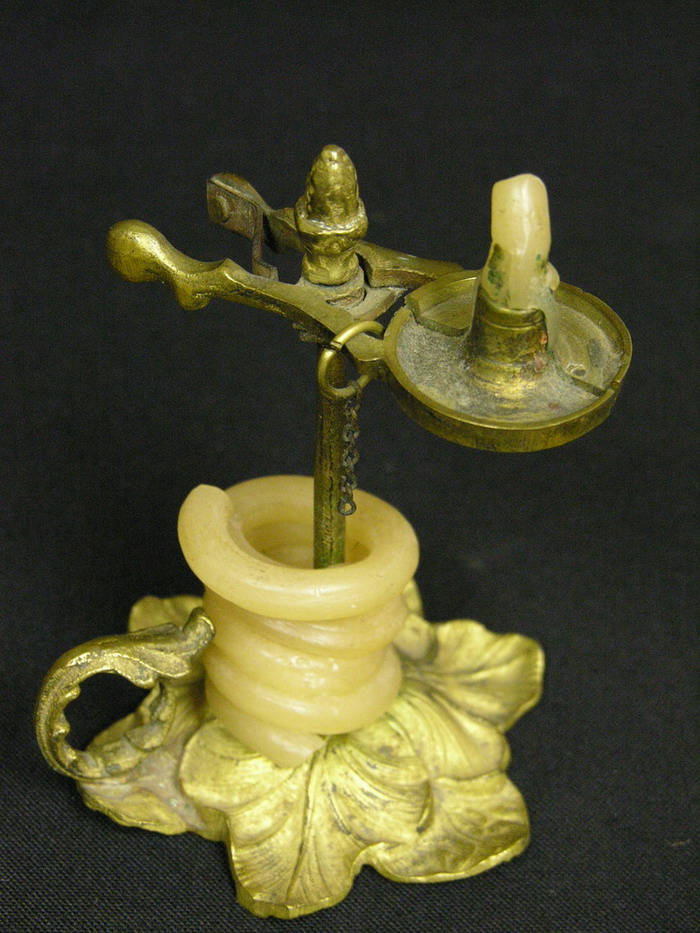 Appraisal: FANCY VICTORIAN WAX JACK Probably ormolu Size by