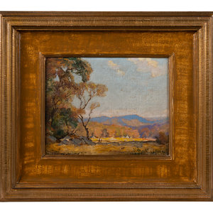 Appraisal: Frederick Ballard Williams American - Wood Edge oil on board