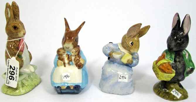 Appraisal: Beswick Beatrix Potter Figures Fierce Bad Rabbit Little Black Rabbit