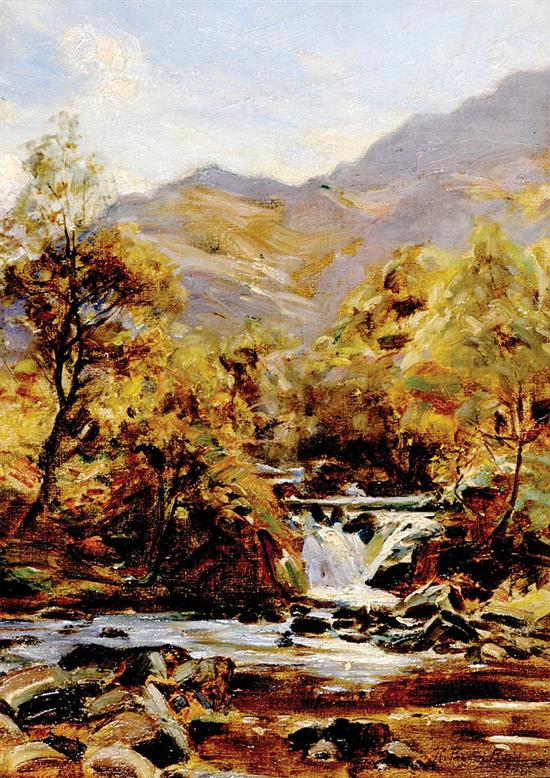 Appraisal: Robert Payton Reid British - IN THE PASS OF ACHARY