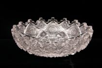 Appraisal: A Fancy American Brilliant Cut Glass Bowl ca Late th