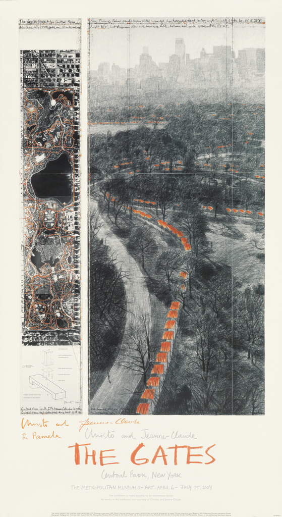 Appraisal: CHRISTO - JEANNE-CLAUDE - THE GATES PROJECT FOR CENTRAL PARK