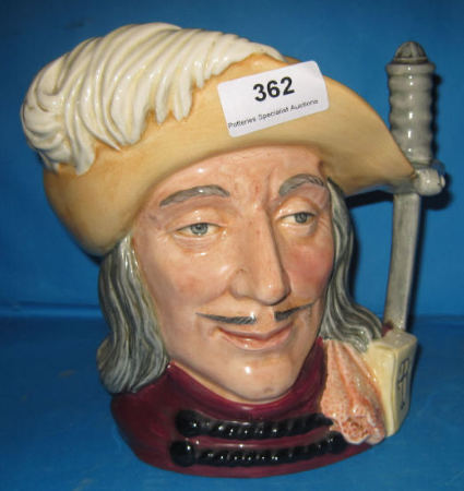 Appraisal: Royal Doulton Large character Jug Aramis D Special Colourway Commisioned