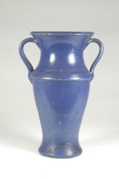 Appraisal: Unsigned att Auman Pottery or JH Owen Double handled vase