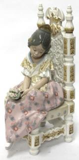 Appraisal: Lladro Porcelain Figure Daisa From the Valencia Fallera series depicting