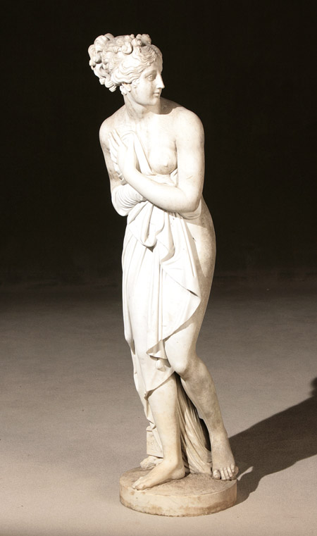 Appraisal: Italian Marble Figure of Venus Italica Late th-Early th Century