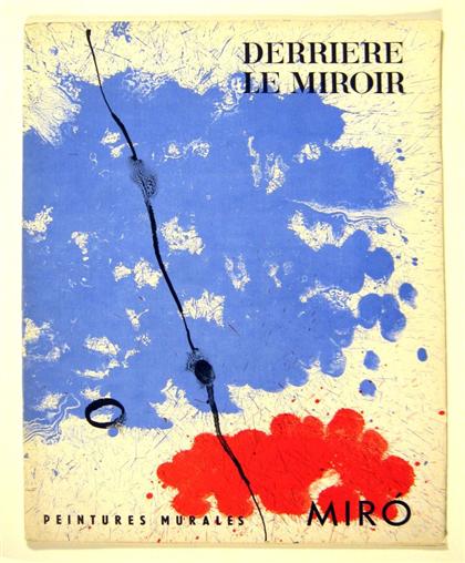 Appraisal: vols Derriere le Miroir Paris - Joan Miro issues Nos