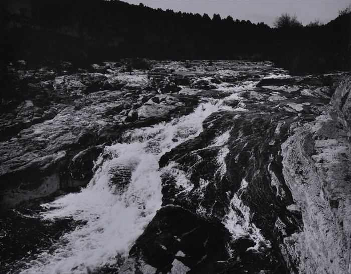 Appraisal: PIERRE CHARRIER b UNTITLED SERIES OF SIX PHOTOGRAPHS OF WATERFALLS