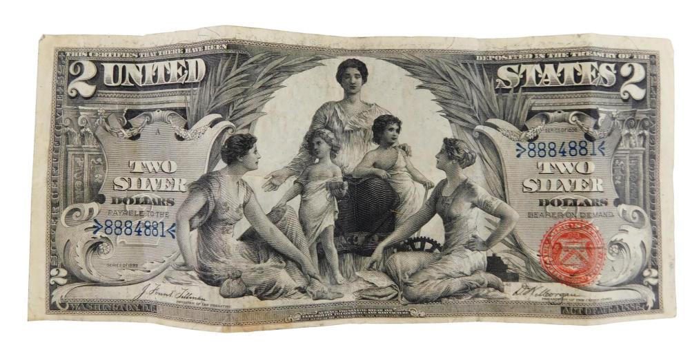 Appraisal: Silver Certificate Educational note Freidberg- Very Good- Retaining some crispness