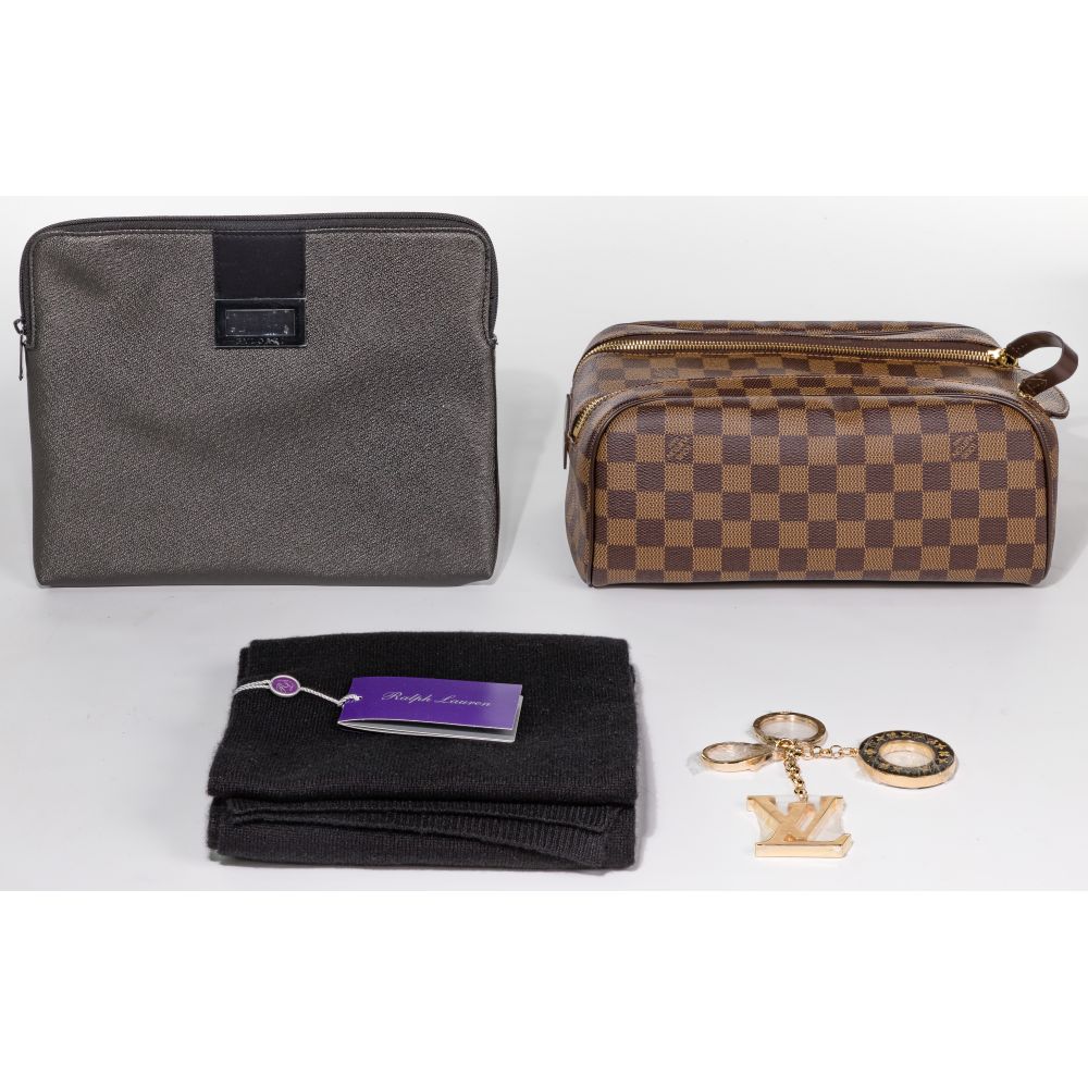 Appraisal: LOUIS VUITTON AND BVLGARI HANDBAGS items including Louis Vuitton having