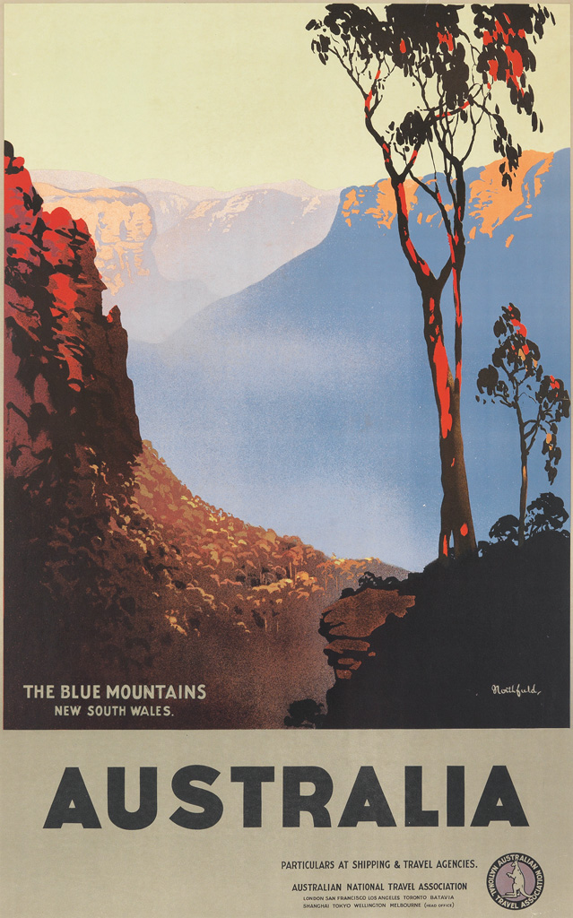 Appraisal: JAMES NORTHFIELD - AUSTRALIA THE BLUE MOUNTAINS Circa s x