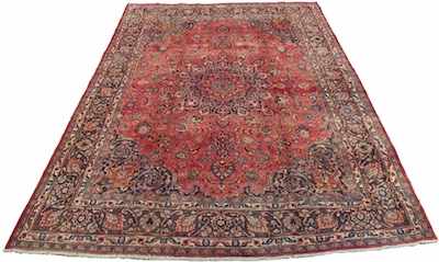 Appraisal: A Mashad Palace Size Persian Carpet Apprx '- x '-