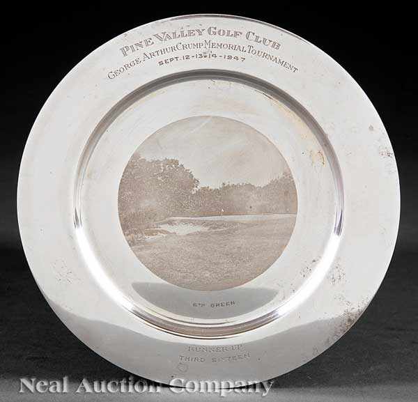 Appraisal: An American Sterling Silver Golf Trophy J E Caldwell and