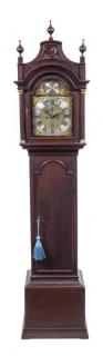 Appraisal: A Chippendale Mahogany Tall Case Clock Height x width x