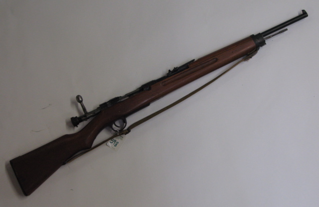 Appraisal: JAPANESE ARISAKA BOLT ACTION RIFLE caliber barrel overall walnut military