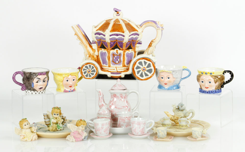 Appraisal: - Children's Tea Sets Lot of four children's tea sets