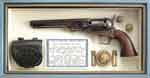 Appraisal: RARE U S NAVY-MARTIALLY MARKED MODEL COLT NAVY REVOLVER AND