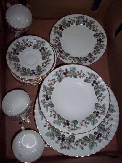 Appraisal: A Royal Worcester part dinner service Lavinia pattern