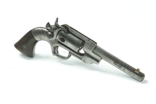 Appraisal: ALLEN AND WHEELOCK SIDEHAMMER REVOLVER caliber rimfire '' octagonal barrel