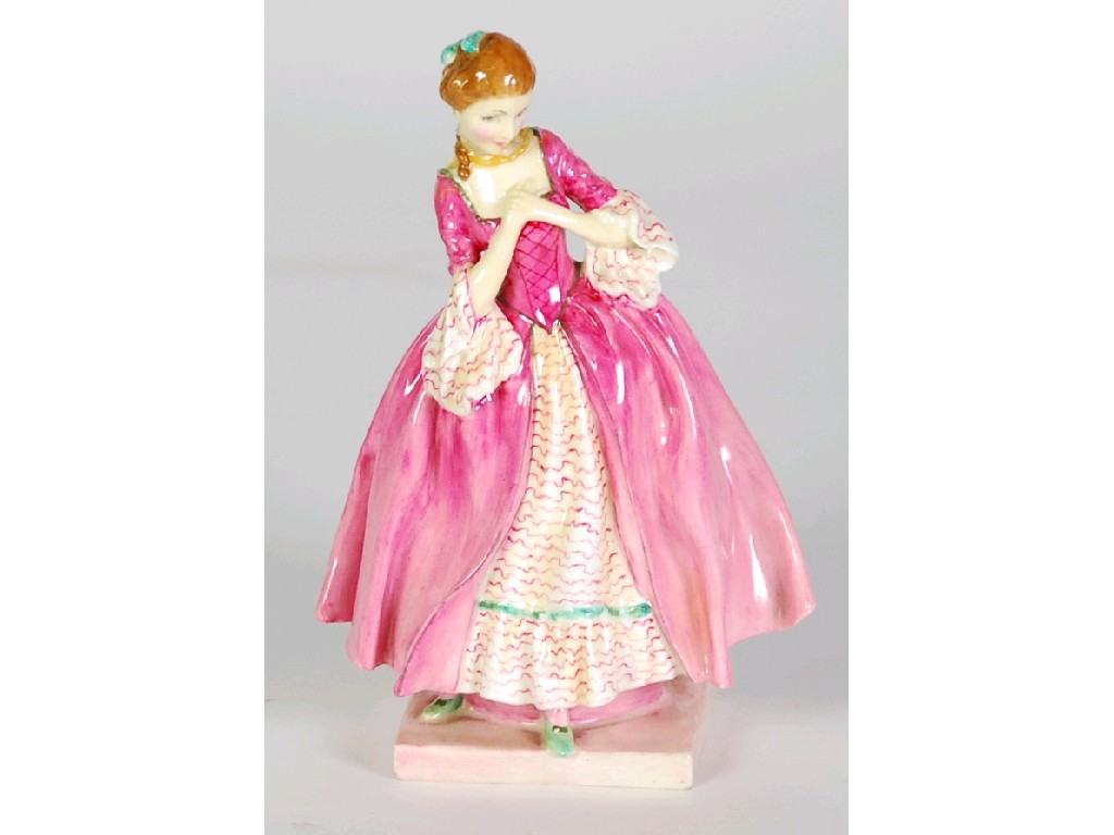 Appraisal: ROYAL DOULTON CHINA FIGURE 'CAMILLA' HN cm high printed and