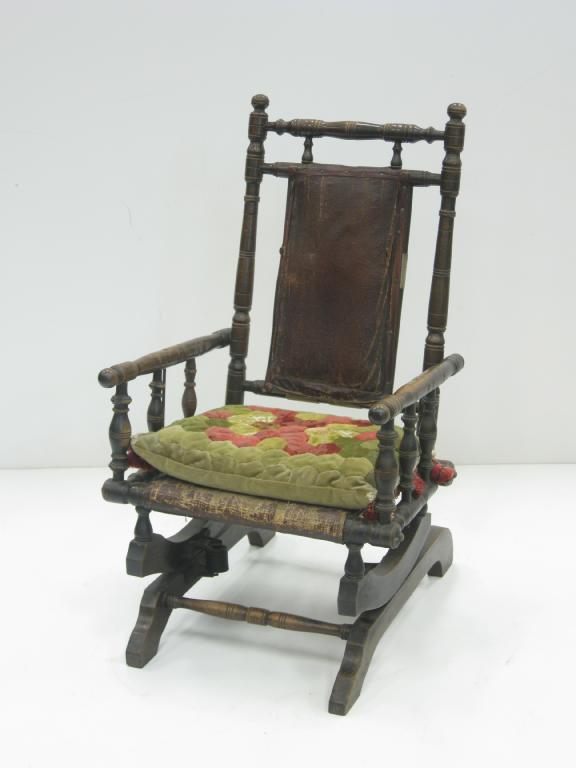 Appraisal: A late th Century child's American Rocking Chair