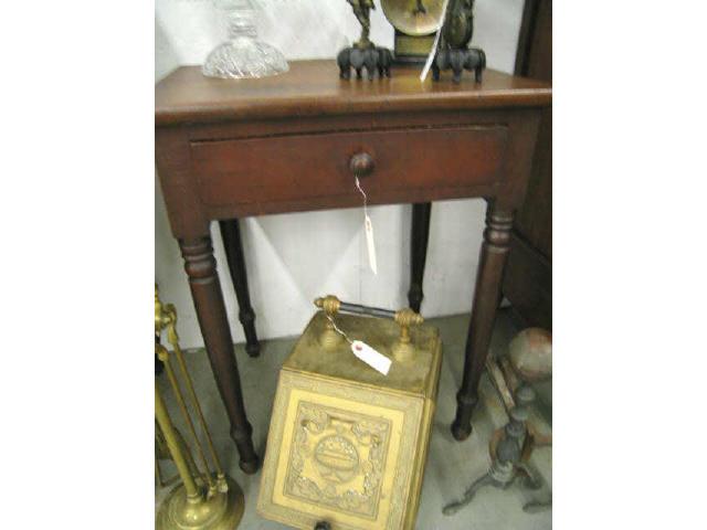 Appraisal: One Drawer Stand th Century