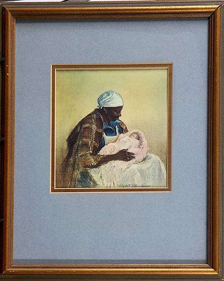 Appraisal: AFRICAN AMERICAN ART A GROUP OF FOUR Prints AND ONE