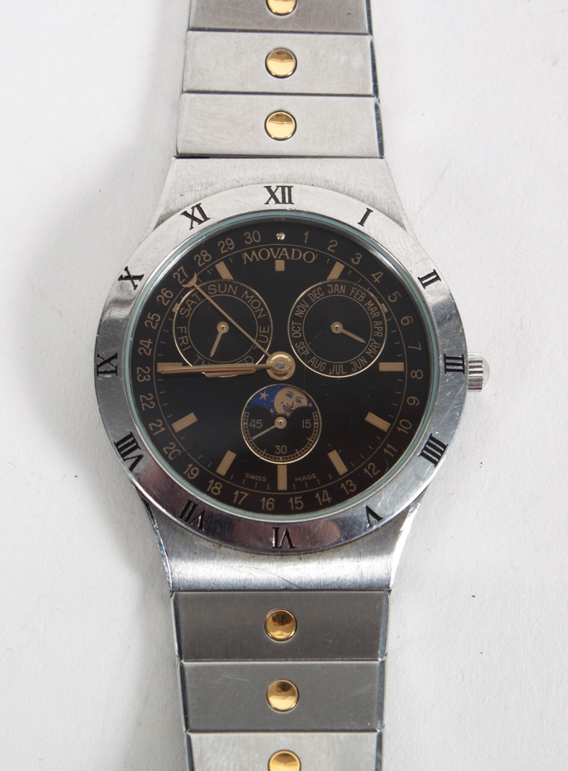 Appraisal: Gentleman's Movado chronograph watch Condition We make no guarantee with