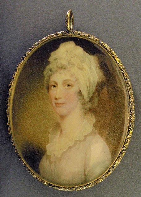 Appraisal: - Field Robert American - American oval miniature portrait on