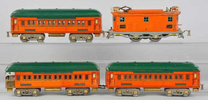 Appraisal: American Flyer The Statesman Train Set Description American Pre-war Standard