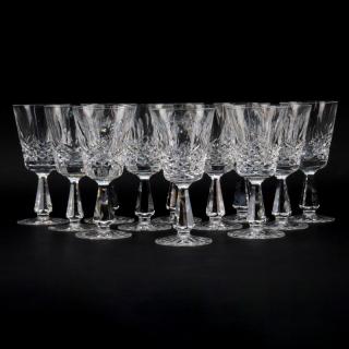 Appraisal: Twelve Waterford Kenmare Claret Wine Glasses Twelve Waterford Kenmare Claret