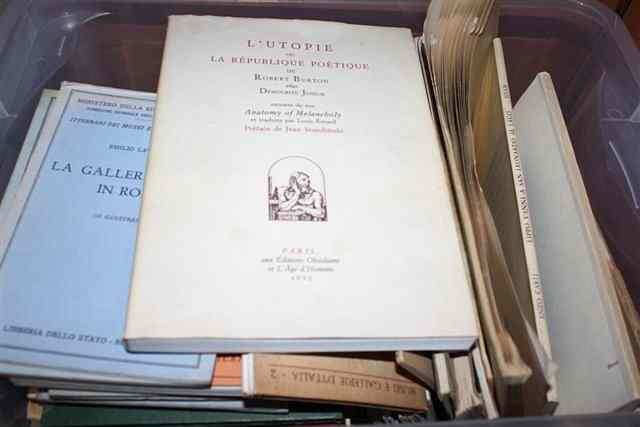 Appraisal: A COLLECTION of Italian Literature exhibition catalogues booklets etc c