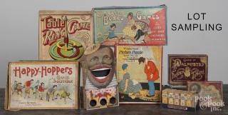 Appraisal: Large group of vintage small board games to include Happy