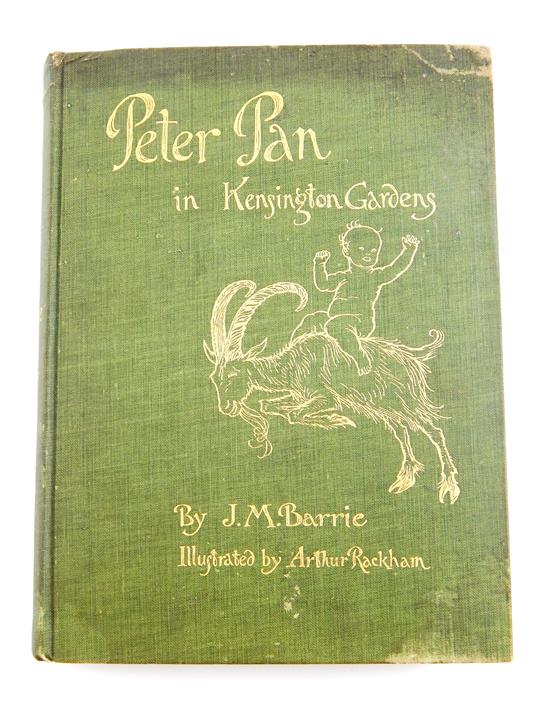 Appraisal: BOOKS Peter Pan in Kensington Gardens by J M Barrie