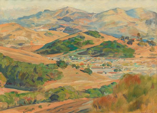 Appraisal: JOSE MOYA DEL PINO SPANISH AMERICAN - x Marin Hills