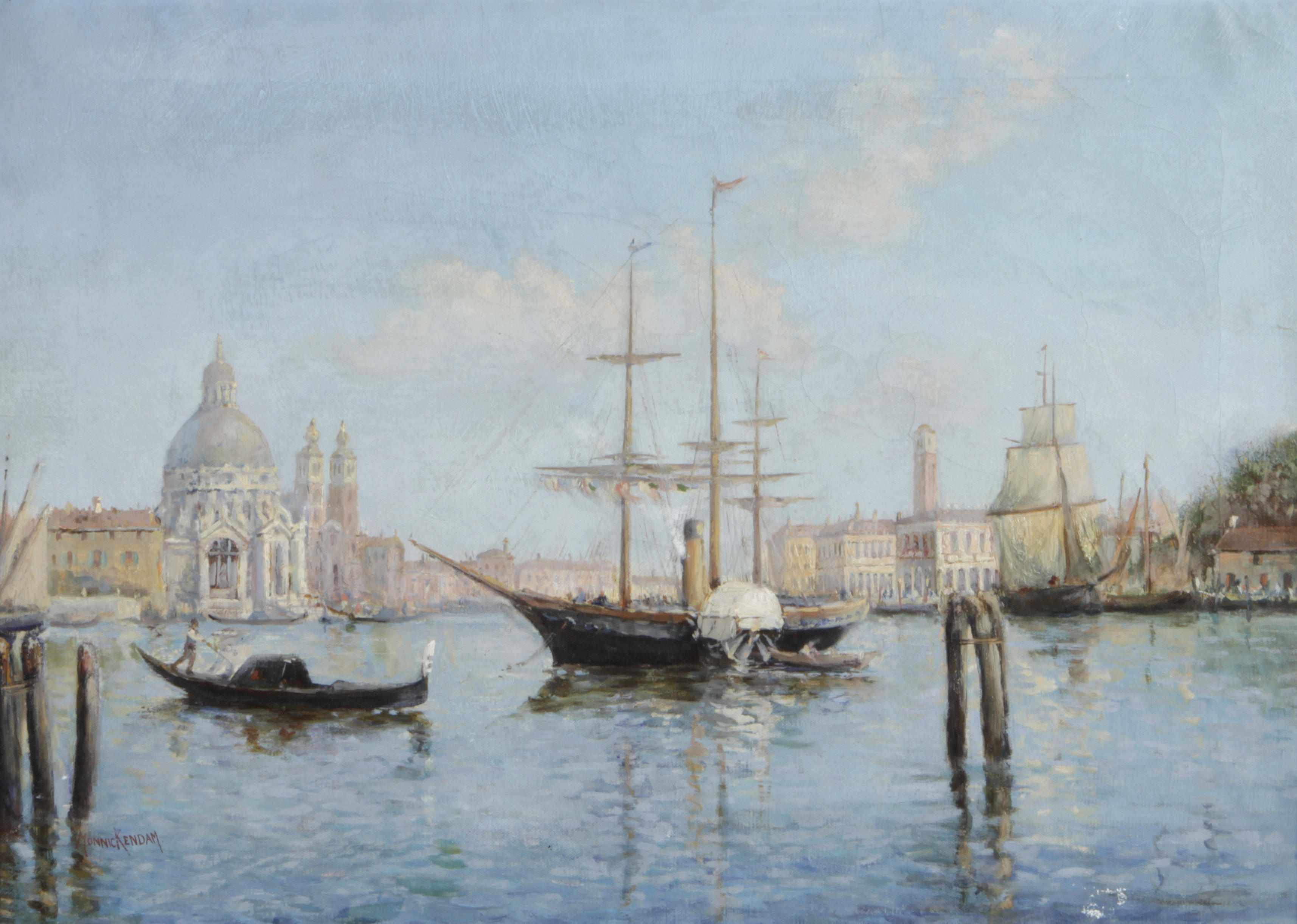 Appraisal: Maurits Monnickendam Dutch - A Venetian view signed 'Monnickendam' lower