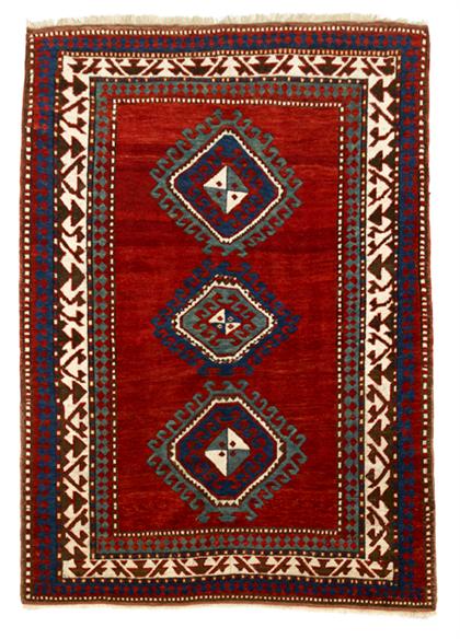 Appraisal: Bordjalou Kazak rug southwest caucasus circa late th century ft