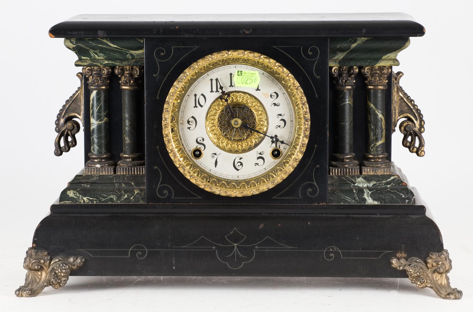 Appraisal: b Wood case Ingraham mantle clock