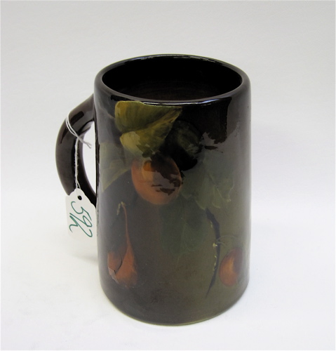 Appraisal: LOUWELSA WELLER AMERICAN ART POTTERY MUG c standard glaze with