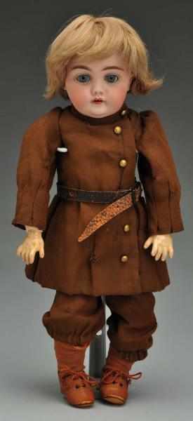 Appraisal: Kestner Character Doll Description German bisque socket head by Kestner