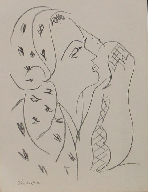 Appraisal: Henri Matisse French - Untitled - Portrait of a Young