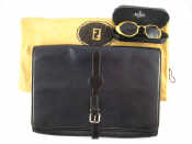 Appraisal: A pair of vintage Fendi sunglasses in original case and