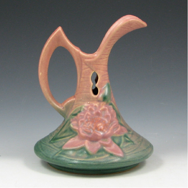 Appraisal: Roseville Water Lily - Ewer - Mint Roseville Water Lily