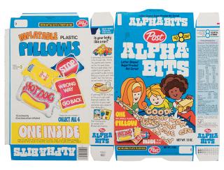 Appraisal: Collection of Cereal Boxes With Premium Advertisements Plus Related Ephemera