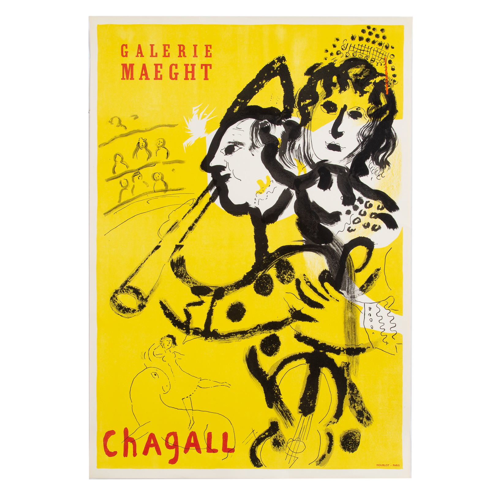 Appraisal: MARC CHAGALL GALERIE MAEGHT OFFSET LITHOGRAPH Russian French - Exhibition