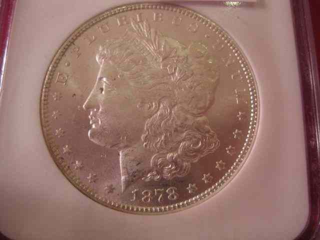 Appraisal: -CC U S Morgan Silver Dollar certified graded M S