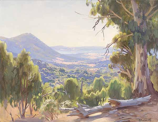 Appraisal: Ernest William Buckmaster Australian - Jindabyne in the Snowy Mountains