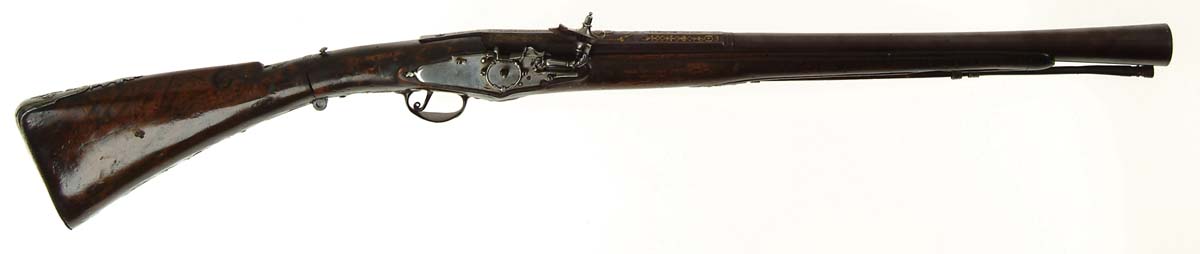 Appraisal: FINE ITALIAN WHEELOCK BLUNDERBUSS CARBINE NSN Cal part oct bbl