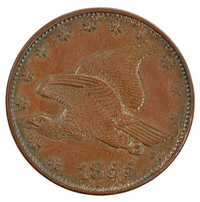 Appraisal: Pattern U S Cent large 'flying eagle' pattern not commercially