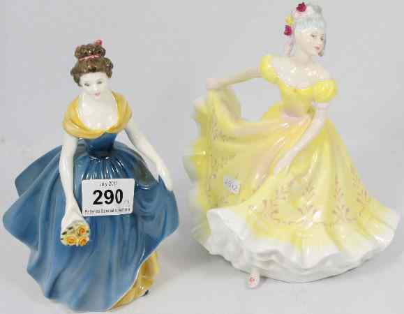 Appraisal: Royal Doulton Figure Melanie HN and Ninette HN